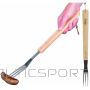 Bbq Line GRILL FORK 46CM WITH WOODEN HANDLE
