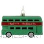 Christmas Decoration BALL PLASTIC SAFETY FORM TOURIST BUS