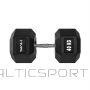 Gumijas hantele /HMS HEX PRO 40 KG HANELES