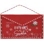 Christmas Decoration CHRISTMAS ENVELOPE LETTER TO SANTA CLAUS 26x16CM - LETTERS SANTA