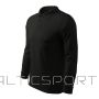 Malfini Рубашка поло Single J. LS M MLI-21101 черная (S)