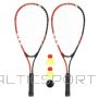 Speedbadminton set AVENTO 46BL Red/Grey