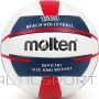 Volleyball ball beach leisure MOLTEN V5B1500-WN synth. leather size 5