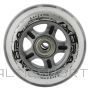 NILS EXTREME PU 84x24 82A caurspīdīgi skrituļu riteņi (4 gab.) + ABEC-7 gultņi (8 gab.) komplekts