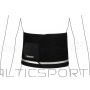 waist trimmer belt AVENTO 44SI adjustable S/M Black/Silver grey