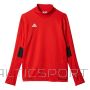 Adidas Толстовка Tiro 17 TRG TOP JR BQ2754 красная (116см)