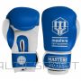 Leather boxing gloves MASTERS RBT-TRW 01210-02 (niebieski)