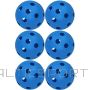 Florbola bumbiņas   UNIHOC MATCH BALL BLUE 6 GAB