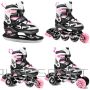 Bērnu skrituļslidas /Spokey Skrituļslidas Quattro 4in1 Jr 926652-926654 (30-33)