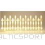 Christmas Gifts DECORATIVE LED FENCE 8 PCS WARM WHITE