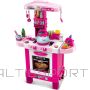 Enero Toys CHILDREN'S KITCHEN 32 ELEMENTS PINK 64x29x87CM