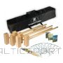 Londero Croquet Set 6 kroketa komplekts ar melnu poliestera somu (10266B)