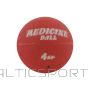 Maxwel Medicīniskās gumijas bumba 4 kg / Sarkana /