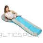 Enero Camp TRAVELER SLEEPING BAG 210X80/50CM BLUE GRAY