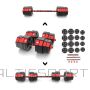 SGC40 Stienis un hanteles komplekts 40 kg HMS