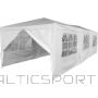 BS Dārza paviljona ēdināšanas telts PE 9x3M + 8 sienas balta (-)