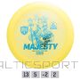 Discgolf DISCMANIA Distance Driver MAJESTY Active Premium Yellow 13/5/-2/2