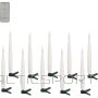 Luca CHRISTMAS TREE LIGHTS LIGHT CHAIN CANDLES 10 LED WARM WHITE