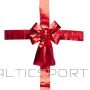 Christmas Decoration DOOR BOW 33x10x42CM RIBBON 4.3M RED