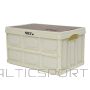 NCB4007 Folding Camping Box White with Lid 2in1 NILS CAMP