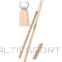 Bbq Line WOODEN GRILL TONGUE 48CM WITH OPENER