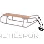 Enero SILVER METAL Sleigh Sleigh, 2-person