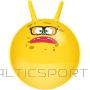 Eddy Toys BOUNCING BALL WITH HORNS 45CM - YELLOW
