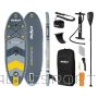 SUP board REBEL ACTIVE inflatable 244x76x10, set (N/A)