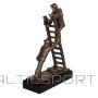 Tryumf Statuetka RFST3052/BR straż pożarna / 30 cm / złoty