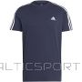 Adidas Essentials viena krekla 3 svītra T-krekls M IC9335 (L)