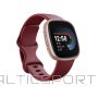 Fitbit Versa 4 Smart watch, NFC, GPS (satellite), AMOLED, Touchscreen, Heart rate monitor, Activity monitoring 24/7, Waterproof, Bluetooth, Wi-Fi, Beet Juice/Copper Rose
