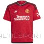 Adidas Manchester United Home JSY Jr T-Shirt IP1736 / Red / 128 cm