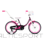 Bērnu velosipēds TABOU Miss CS, 14'' violeti balts