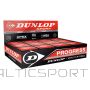 Squash balls DUNLOP PROGRESS 1 red dot 12 ball box WSF official