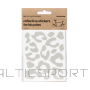 Helkurkleepsud jalgrattale BOOKMAN Reflective Stickers for Bicycles, White Leopard