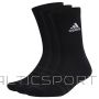 Skarpety adidas Cushioned  3PP IC1310 / czarny / 40-42