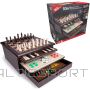Lifetime Games WOODEN GAME SET 10in1 CHINESE CHESS CHECKERS