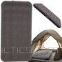 Jilong FLOCKED MATTRESS 1-PERSON GRAY 191x99x22CM 24638