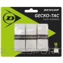 Tennis racket overgrip Dunlop GECKO-TAC white 3pcs- blister