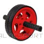Trenažieris vēdera muskuļiem /Vingrošanas ritenis ABS, vēdera preses ritenis /Pure2Improve Exercise Wheel Black/Red