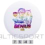 Disku golfa disks Discmania Genius Active Fairway Driver balts 7/5/-4/1