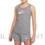 Nike Sportswear Big Bērnu T-krekls ''(meitenes) JERSEY TANK DA1386 091 / Pelēka / L