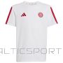 Adidas FC Bayern DNA Tee Junior KG2591 / white / 152 cm