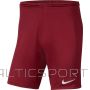 Nike Park III BV6855 677 šorti / Sarkana / XL