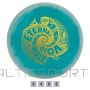 Discgolf disc DISCMANIA Midrange Driver S-LINE MD4 ETERNAL VOID Teal/Silver 5/4/0/3