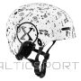 Nils Extreme MT311 ĶIVERE BALTA L (58-61CM)