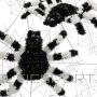 BS DEKORATĪVA FIGŪRA ZIRNEKLIS HALOVĪNS BALTS (N/A)