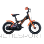 S´cool Bērnu velosipēds S'Cool XXlite, 12'' melns-oranžs