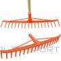 BS Садовые грабли для сена PRO оранжевого цвета (-)
