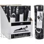 Xqmax КОВРИК ДЛЯ ЙОГИ NBR ЧЕРНЫЙ 10 ММ 183x58 СМ
